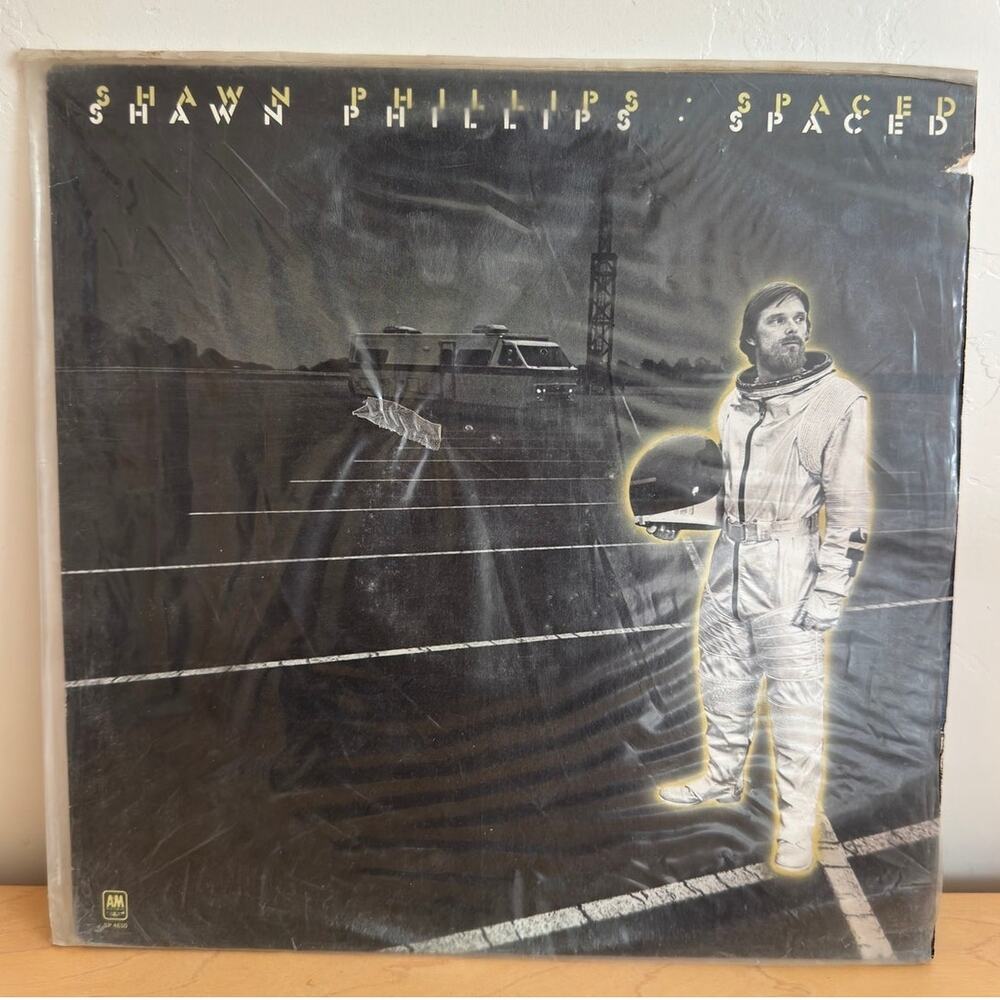 Shawn Phillips -Spaced Vinyl LP 1977 A&M Records Vintage Folk Rock / Jazz Fusion